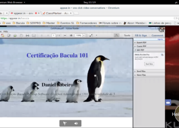 1º Aluno Certificado Bacula 101 – Final da 10ª Turma Bacula Telepresencial