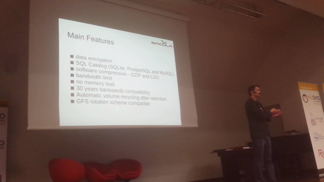 Bacula Open Source Days Conference Poland 2015 Presentation