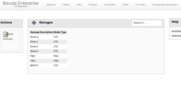 bweb Tape Libraries Graphical Operation - Enterprise Bacula 2