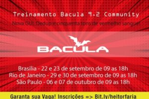 Cursos Bacula 9.2 Community Set/Out 2018