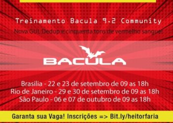 Cursos Bacula 9.2 Community Set/Out 2018