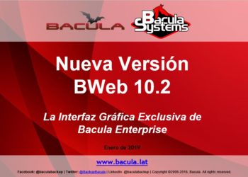 Nueva Versión BWeb 10.2