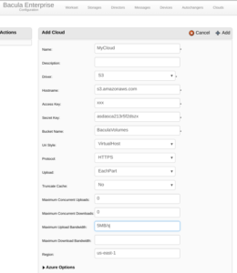 Enterprise Bacula S3 and CEPH Cloud Storage Driver Quick Guide 1