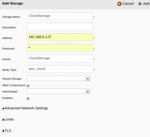 Driver Nuvem/Cloud Storage S3 e CEPH Bacula Enterprise – Guia Rápido 3