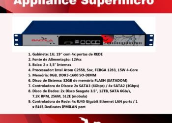 Appliance EBacula SuperMicro