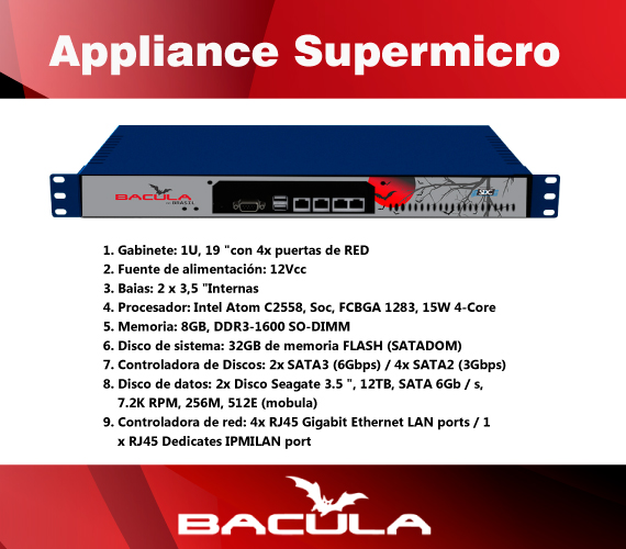 Appliance EBacula SuperMicro