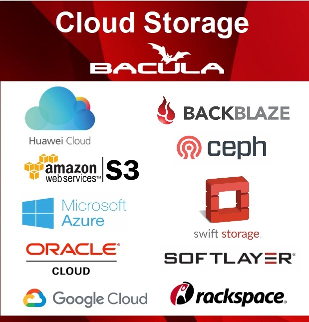 S3 Bacula Enterprise Cloud Backup Storage