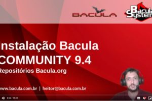 Vídeo: Instalação Bacula Community 9.4