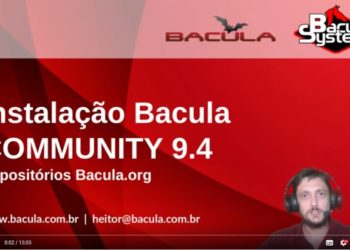 Vídeo: Instalação Bacula Community 9.4