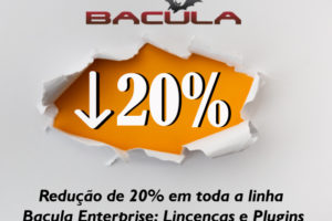 Redução de 20% na Linha Bacula Enterprise