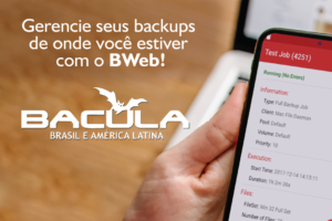 Home Office? Gerencie seus Backups de onde você estiver com o BWeb!