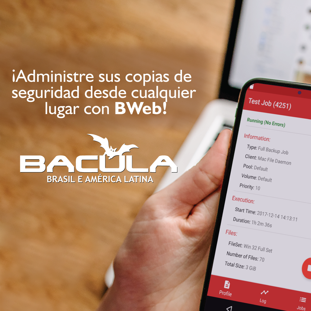 Home Office? ¡Administre sus Backups desde cualquier lugar con BWeb!